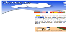 Tablet Screenshot of german.info